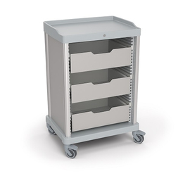 minibar-loading trolley with 3 drawers | 720 mm x 570 mm H 1100 mm product photo