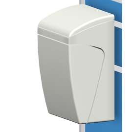 wall bin 20 ltr made from plastic white | White product photo