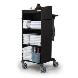 housekeeping cart CAYENNE black L 670 mm product photo