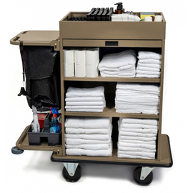 housekeeping cart beige L 1270 mm product photo