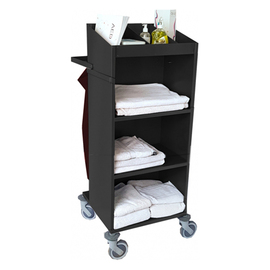 housekeeping cart GUYANE anthracite L 670 mm product photo