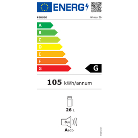 minibar WINTER 30 white | thermal absorption product photo  L