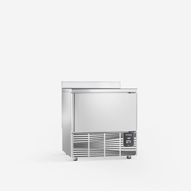 ice cream shock freezer PO 6V PA with worktop edged upwards | 2 grids à 600 x 400 mm product photo