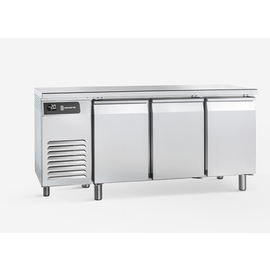 bakery freezer table TD3 P PL BT with worktop | 3 solid doors product photo