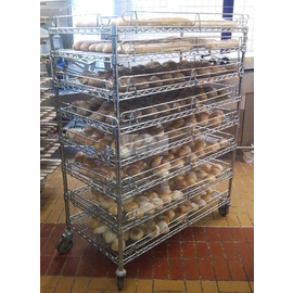 bakery cart | roll cooling trolley WB-122 | 1220 mm x 610 mm H 1730 mm product photo