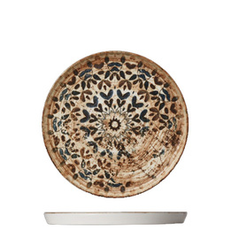 plate flat TOLEDO AZTEC porcelain Ø 200 mm product photo