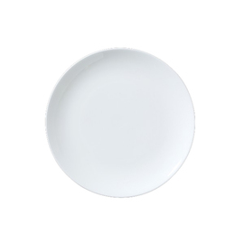 dessert plate COUPE WHITE Bone China Ø 210 mm product photo