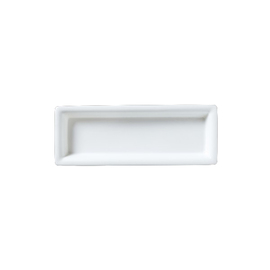 serving plate CLASSIC WHITE Bone China 225 mm x 80 mm product photo
