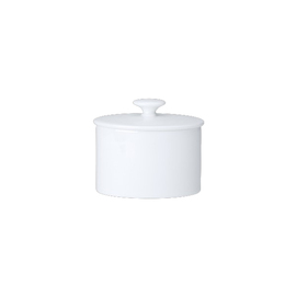 sugar jar COUPE WHITE Bone China 225 ml H 90 mm product photo