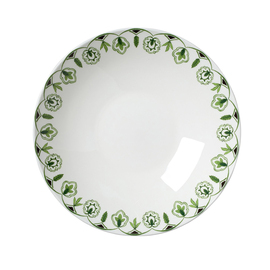 bowl SULTAN`S GARDEN white | green Bone China product photo