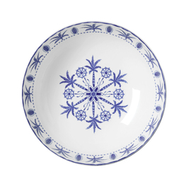 bowl SULTAN`S GARDEN BLUE white | blue Bone China 2 ltr product photo
