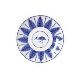 espresso saucer SULTAN`S GARDEN BLUE bird | Bone China Ø 120 mm product photo