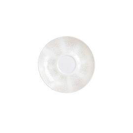 tea cup saucer QUILL | Bone China Ø 150 mm product photo