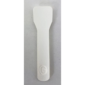 organic ice cream spade AMY made from paper white L 95 mm product photo