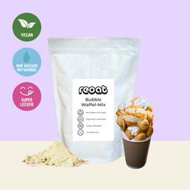 organic bubble waffle mix vegan | 1 bag with 1 kg product photo