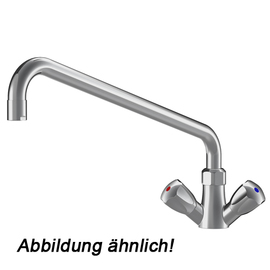 two-handle mixer tap one hole standing fitting outreach 450 mm | discharge height 200 mm product photo