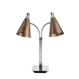 double heat lamp bronze coloured product photo