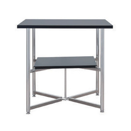 buffet table foldable black | square 800 mm x 800 mm H 750 mm product photo