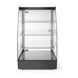 Offene Vitrine mit Regalablagen 75 L | 230V/2W | 415x390x(H)716mm product photo