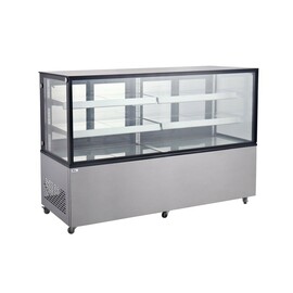 Refrigerated display case with 2 shelves | 610L | 230V/500W | 1824x677x(H)1230mm product photo