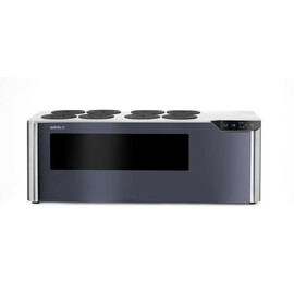 Cellar countertop wine cooler | 2 zones | Black | 220-240V/60W | 800x350x(H)293mm product photo