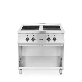 Induction hob with 4 cooking zones | 400V/17000W | 800x720x(H)854mm product photo