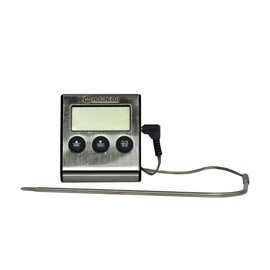 Meat thermometer with timer | 65x70x(H)17mm product photo