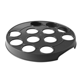 Beer glass carrier | Black | Ø315 x (H)35 mm product photo