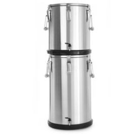 Insulated portable container - with drain tap | Professional Line | 20L | Ø330x(H)360mm product photo S