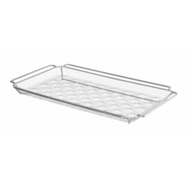 French fries oven basket | corrugated CONVECTOMAT FRY | GN 1/1 | 530x325x(H)40mm product photo