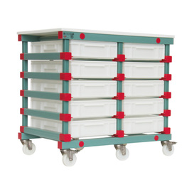Preparation trolley | -table 1000 mm x 660 mm H 1030 mm product photo