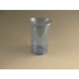 CLEARANCE | Wine / Champagne cooler, blue-transparent product photo